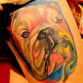 犬のタトゥーが持つ意味とは デザイン画像あり みんなのタトゥー