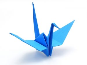 折り鶴のイメージ