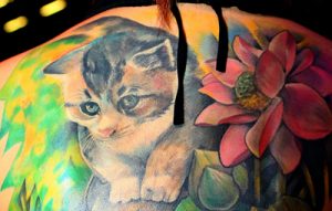 猫のタトゥーデザイン